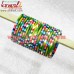 Thin layered 5 mm Bangle Multi color design