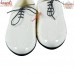 White Miniature Oxford Shoe - Resin Decorative