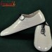 White Miniature Oxford Shoe - Resin Decorative