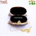 Golden Pillow Handmade Vintage Design Resin Clutch