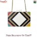 Illusion Design Handmade Wood Resin Box Clutch Purse Handbag Handmade