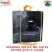 Black Smoke Resin Box Clutch Purse Handbag