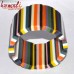 Rainbow Multicolor Resin Stretch Bracelet Custom Design Handmade Jewellery