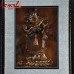 Saraswati Veenavadini on Copper Sheet Metal Repousse