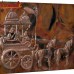 Arjun Rath on Copper Sheet - Large Repousse Art Work On Copper Sheet