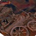 Arjun Rath on Copper Sheet - Large Repousse Art Work On Copper Sheet