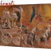 Arjun Rath on Copper Sheet - Large Repousse Art Work On Copper Sheet