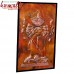 Kaatyayani Maa Durga - Fabulous Depiction on Metal Sheet Copper Repousse Art