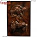 Eternal Post of Krishna on Copper Sheet