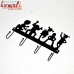 Cool Kids Playing - Iron Sheet Key Hanger - Customized Designs and Painting