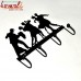 Dancing Couple Key Hanger - Iron Sheet Etched Key Hanger 