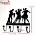 Dancing Couple Key Hanger - Iron Sheet Etched Key Hanger 