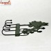 Kids and Bicycle - Iron Sheet Etched Key Hanger Wall Hook Coat Hanger