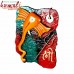 Fusion Artwork Modern Ganesha Wall Mural