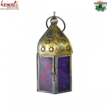 The Purple Love - Moroccan Hanging Lantern - Home Garden Porch Patio Decoration