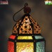 Craze of 16th Century - Covered Lantern with Multicolor Glass - Home Decor - Custom Design