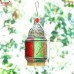 Craze of 16th Century - Covered Lantern with Multicolor Glass - Home Decor - Custom Design