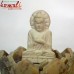 Lotus Buddha - Miniature Stone Artifact Handmade Miniature Incense Holder for Home Decoration