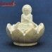Lotus Buddha - Miniature Stone Artifact Handmade Miniature Incense Holder for Home Decoration