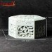 Inter Locked Carved Soapstone Jewellery and Keepsake Decorative Box - 4 inch