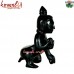 Shyam Manohar Balgopal - Black Stone Hand Carved Krishna Murti