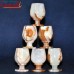 Rare Onyx Stone Tequila Shot Glasses Hand Carved Stone Craft