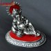 Shiny Silver Resting Ganesha Big White Metal Handicraft Wedding Gifts Favors