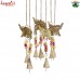 Carousal Type Rusty Elephant Hanging - Handmade Custom Design Metal Sheet Wind Chime