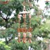 Carousal Type Rusty Elephant Hanging - Handmade Custom Design Metal Sheet Wind Chime