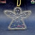 Angel Design Brass Wire Christmas Ornament Tree Hanging Custom Designs