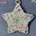 Mesh Star - Brass Wire Ornament - Handmade Wire Art Custom Ornaments Available