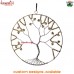 Pearly Tree of Life Home Decoration Wall Accent Beaded Metal Wall Hanging Home Decoration