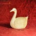 Desktop Decorative Hand Carved Wooden Duck - Small