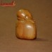 Feng Sui Budal - Wooden Laughing Buddha