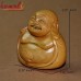 Feng Sui Budal - Wooden Laughing Buddha