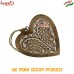 Angel wings solid carved wooden hearts ornaments, custom shapes sizes and designs