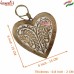 Angel wings solid carved wooden hearts ornaments, custom shapes sizes and designs