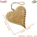 Hand Carved Wooden Heart Ornaments Custom Designs Available