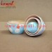 Hand Painted Wooden Nesting Easter Eggs - Cute Puppy Family