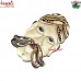 Indian Man Mask Key Hanger- Amazing Wooden Intarsia