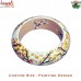 Evening Shades of Fantastic Brown - Cheerful Hand Painted Wooden Bracelet Bangles