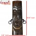 Letitia Mask (Large - 16 Inch) - Hand Carved Wooden Art Patio Home Garden Decoration