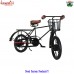 Vintage Theme Miniature Bicycle of Wrought Iron, Ideal for Home Decoration Gifts