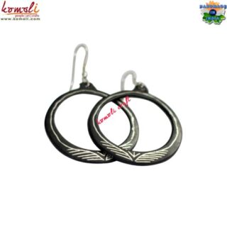 bidri earring big circle
