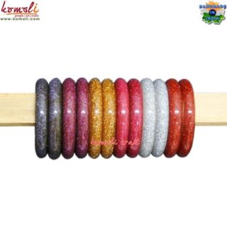 Resin glitter bangle